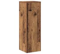 vidaXL Soportes de Plantas Madera ingeniería Envejecida 33x33x100 cm