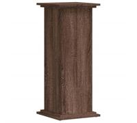 vidaXL Soportes de Plantas Madera ingeniería marrón Roble 33x33x80 cm, Soporte de Flor, Soporte de Maceta, Soporte de Planta de casa