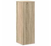 vidaXL Soportes de Plantas Madera ingeniería Roble Sonoma 33x33x100 cm