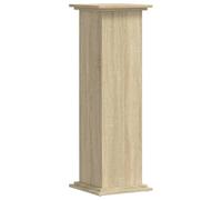 vidaXL Soportes de Plantas Madera ingeniería Roble Sonoma 33x33x100 cm, Soporte de Flor, Soporte de Maceta, Soporte de Planta de casa