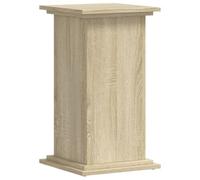 vidaXL Soportes de Plantas Madera ingeniería Roble Sonoma 33x33x60 cm, Soporte de Flor, Soporte de Maceta, Soporte de Planta de casa