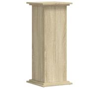 vidaXL Soportes de Plantas Madera ingeniería Roble Sonoma 33x33x80 cm, Soporte de Flor, Soporte de Maceta, Soporte de Planta de casa