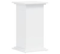 vidaXL Soportes para Plantas Madera de ingeniería Blanco 33x33x60 cm, Soporte de Flor, Soporte de Maceta, Soporte de Planta de casa, Soporte de Maceta