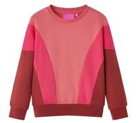 vidaXL Sudadera Infantil Jersey Ropa de Niños de Manga Larga Colores Rosa y Henna 116