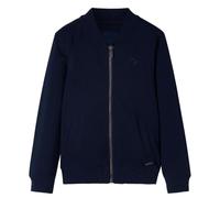 vidaXL Sudadera Infantil con Cremallera Azul Marino 92