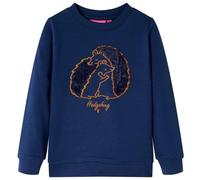 vidaXL Sudadera Infantil con Diseño de Erizo Jersey Ropa de Niños Azul Marino 128