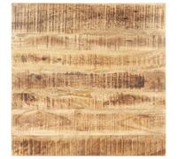 vidaXL Superficie de Mesa de Repuesto de Comedor Jardín Patio Encimera Escritorio Facíl Limpie 15-16 mm 80x80 cm Madera Maciza de Mango