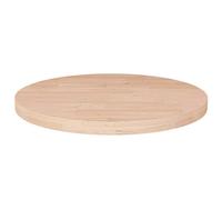 vidaXL Superficie de Mesa Redonda Restaurantes Hoteles Tablero Cafeterías Sala Estar Salón Comedor Cocina Madera de Roble sin Tratar