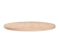 vidaXL Superficie de Mesa Redonda Restaurantes Cafeterías Hoteles Tablero Sala Estar Cocina Salón Comedor Madera de Roble sin Tratar