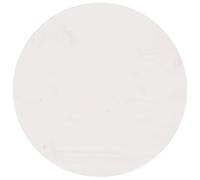 vidaXL Superficie de Mesa Repuesto de Comedor Cocina Jardín Patio Encimera Restaurante Cafeterías Hoteles Madera Maciza de Pino Blanco Ø50x2,5 cm