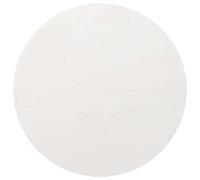 vidaXL Superficie de Mesa Repuesto de Comedor Cocina Jardín Patio Encimera Restaurante Cafeterías Hoteles Madera Maciza de Pino Blanco Ø80x2,5 cm