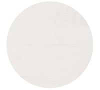 vidaXL Superficie de Mesa Repuesto de Comedor Cocina Jardín Patio Encimera Restaurante Cafeterías Hoteles Madera Maciza de Pino Blanco Ø40x2,5 cm