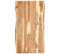 vidaXL Superficie de mesa para restaurante y comedor Tablero 118x(50-60)x3,88 cm Madera maciza acacia