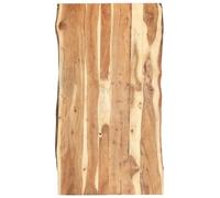 vidaXL Superficie de Mesa Restaurante Comedor Salón Sala de Estar Oficina Mueble Encimera Tablero 118x(50-60) x3,88 cm Madera Maciza Acacia