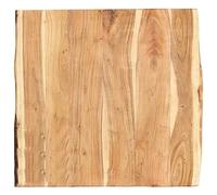 vidaXL Superficie de Mesa Restaurante Comedor Salón Sala de Estar Oficina Mueble Encimera Tablero 58x(50-60) x3,8 cm Madera Maciza Acacia