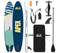 vidaXL Tabla de Paddle Inflable Apex 305 x 76 x 15 cm Azul para
