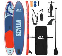 vidaXL Tabla de Paddle Inflable Scylla 335 x 76 x 15 cm Azul para