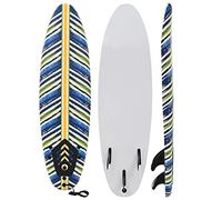 vidaXL Tabla de Surf 170 cm Hojas Deportes Acuáticos Exterior Navegación Mar