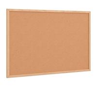 vidaXL Tablero de corcho con marco de madera de pino macizo 60x40 cm, tablero de anuncios de corcho, tablero de corcho para oficina, tablero de corcho para fotos