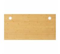 vidaXL Tablero de Escritorio de bambú 110x55x4 cm