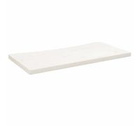 vidaXL Tablero de Escritorio Madera Maciza de Pino Blanco 80x40x2,5 cm