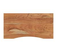 vidaXL Tablero de Escritorio Rectangular, Superficie de Mesa, Tablero de Trabajo Comedor, Superficie para Oficina, Madera de Acacia 110x60x2,5 cm