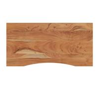 vidaXL Tablero de escritorio rectangular de madera de acacia 120x60x2,5 cm