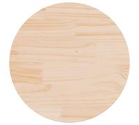 vidaXL Tablero de Mesa Redondo Madera Maciza de Pino Ø50x3 cm