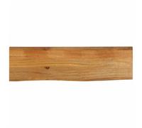 vidaXL Tablero de Mesa Borde Natural Madera Maciza Mango 110x40x3,8 cm