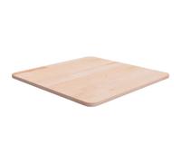 vidaXL Tablero de Mesa Cuadrada Escritorio Superficie Salón Cocina Comedor Oficina Auxiliar Consola Centro Mueble Madera Roble sin Tratar