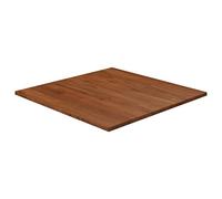 vidaXL Tablero de Mesa Cuadrada Superficie Escritorio Salón Sala de Estar Cocina Comedor Encimera Restaurante Madera Roble Marrón Oscuro