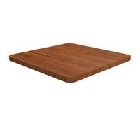vidaXL Tablero de Mesa Cuadrada Superficie Escritorio Salón Sala de Estar Cocina Comedor Encimera Restaurante Madera Roble Marrón Oscuro