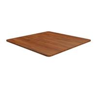 vidaXL Tablero de Mesa Cuadrada Superficie Escritorio Salón Sala de Estar Cocina Comedor Encimera Restaurante Madera Roble Marrón Oscuro