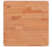 vidaXL Tablero de Mesa Cuadrado, Superficie de Mesa Auxiliar, Tablero de Mesa de Centro, Tablero de Repuesto, Madera Maciza de Haya 40X40X2,5 cm