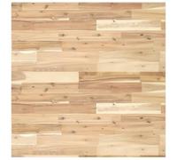 vidaXL Tablero de mesa cuadrado madera maciza acacia 80x80x2 cm, tablero de mesa de repuesto, tablero de mesa cuadrado, tablero de mesa cuadrada
