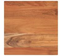 vidaXL Tablero de mesa cuadrado madera maciza de acacia 60x60x3,8 cm, superficie de mesa, tablero de mesa de madera, tablero de mesa de centro