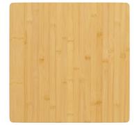 vidaXL Tablero de Mesa de bambú 40x40x1,5 cm, Tablero de Mesa de Repuesto, Tablero de Mesa de café, Tablero de Mesa Cuadrada