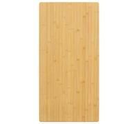 vidaXL Tablero de Mesa de bambú 50x100x2,5 cm