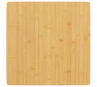vidaXL Tablero de Mesa de bambú 50x50x1,5 cm