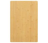 Vidaxl tablero de mesa de bambú 60x100x1,5 cm