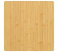 vidaXL Tablero de Mesa de bambú 60x60x2,5 cm