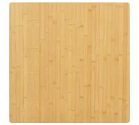 Tablero de mesa de bambú 70x70x1,5 cm