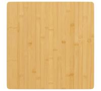 vidaXL Tablero de mesa de bambú 60x60x1,5 cm