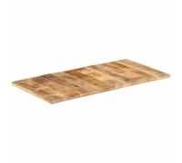 vidaXL Superficie de Mesa Tablero Restaurante Comedor Salón Sala de Estar Oficina Mueble Encimera 25-27 mm 120x60 cm Madera Maciza de Mango