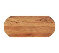 vidaXL Tablero de Mesa Ovalado Madera Maciza de Acacia 100x40x3,8 cm