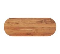 vidaXL Tablero de Mesa Ovalado Madera Maciza de Acacia 110x40x3,8 cm