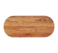 vidaXL Tablero de Mesa Ovalado Madera Maciza de Acacia 120x50x3,8 cm