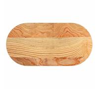 vidaXL Tablero de Mesa Ovalado Madera Maciza de Roble 80x40x2 cm, Tablero de Mesa de café, Tablero de Mesa de Repuesto, Tablero de Mesa de Madera