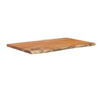 vidaXL Tablero de Mesa Rectangular Acacia Borde Vivo 60x40x2,5 cm