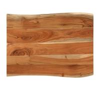 vidaXL Tablero de Mesa Rectangular Borde Natural Acacia 90x60x3,8 cm, Tablero, Tablero de Mesa Rectangular, Tablero de Mesa de Comedor